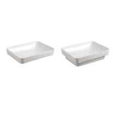 Stella Soft White Basin (Square: 370x370x140)