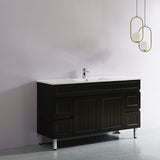ACACIA SHAKER PVC Floor Vanity 1500 (Single/Double Bowl)
