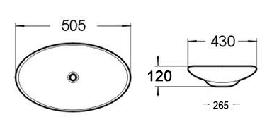 poseidon-ultra-slim-basin-oval-500x435x110mm