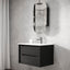 KAKADU Wall Hung Vanity 600mm Black Oak