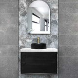 KAKADU Wall Hung Vanity 750mm Black Oak