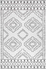 Kindred Leeroy White Washable Rug