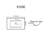 STELLA PVC Wall Hung Vanity 1200mm