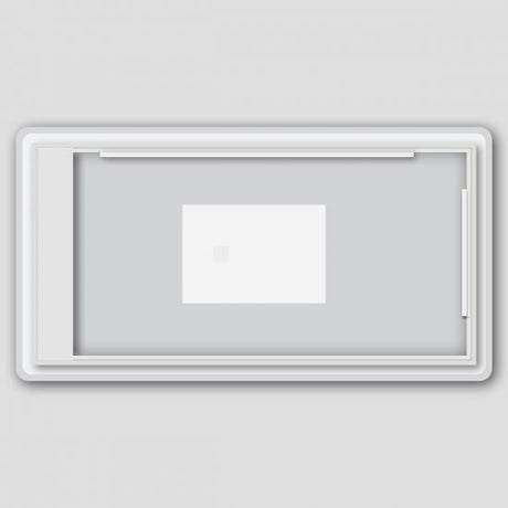 LDE Backlit LED Rectangle Frameless Mirror 1500x800mm
