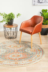 Legacy Blue Round Rug