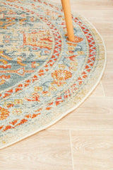 Legacy Blue Round Rug