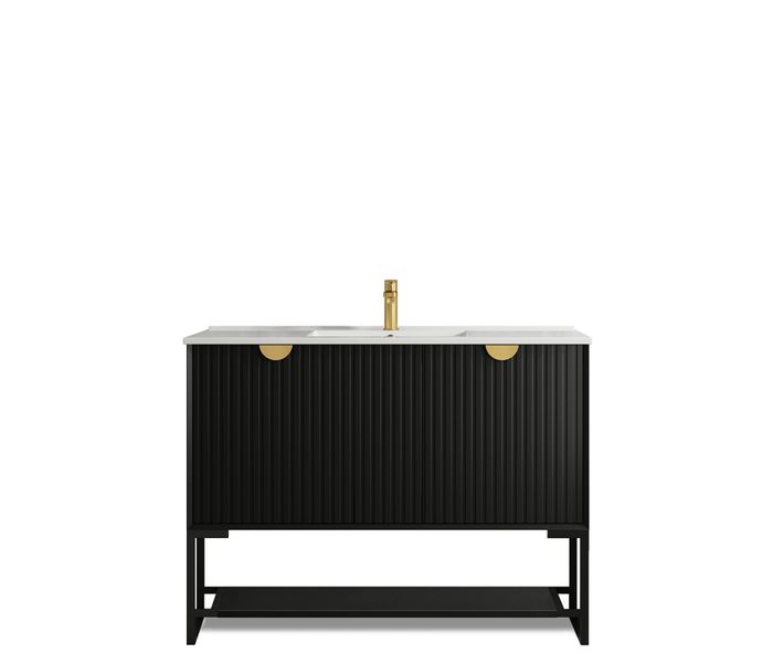 Vanity MARLO Wall Hung 1200mm Matte Black