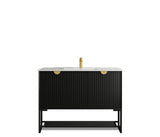Vanity MARLO Wall Hung 1200mm Matte Black