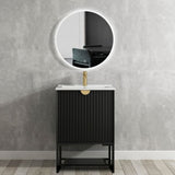 Vanity MARLO Wall Hung 600mm Matte Black