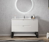 Vanity NOOSA Wall Hung 1200mm Satin White