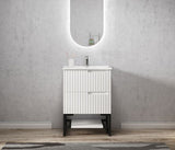 Vanity NOOSA Wall Hung 600mm Satin White
