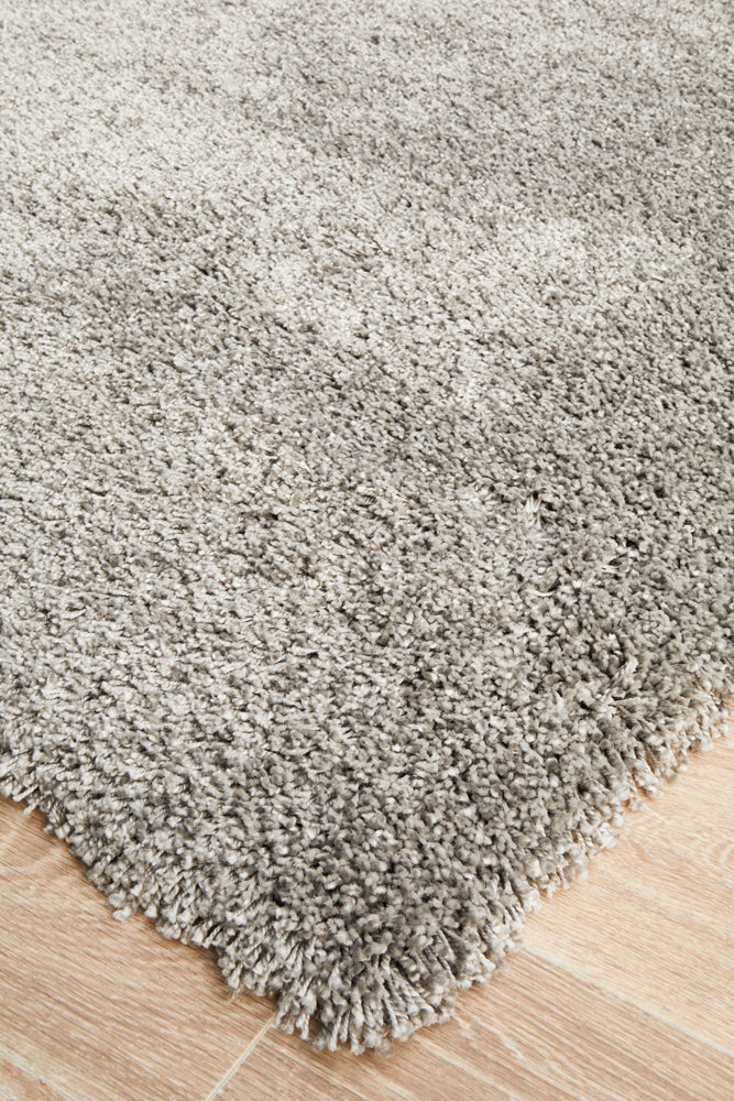 Laguna Shaggy Silver Rug