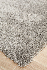Laguna Shaggy Silver Rug