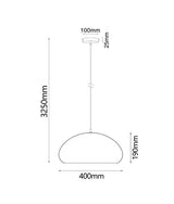 LIGNA: Retro Dome Replica Wood Pendant Lights