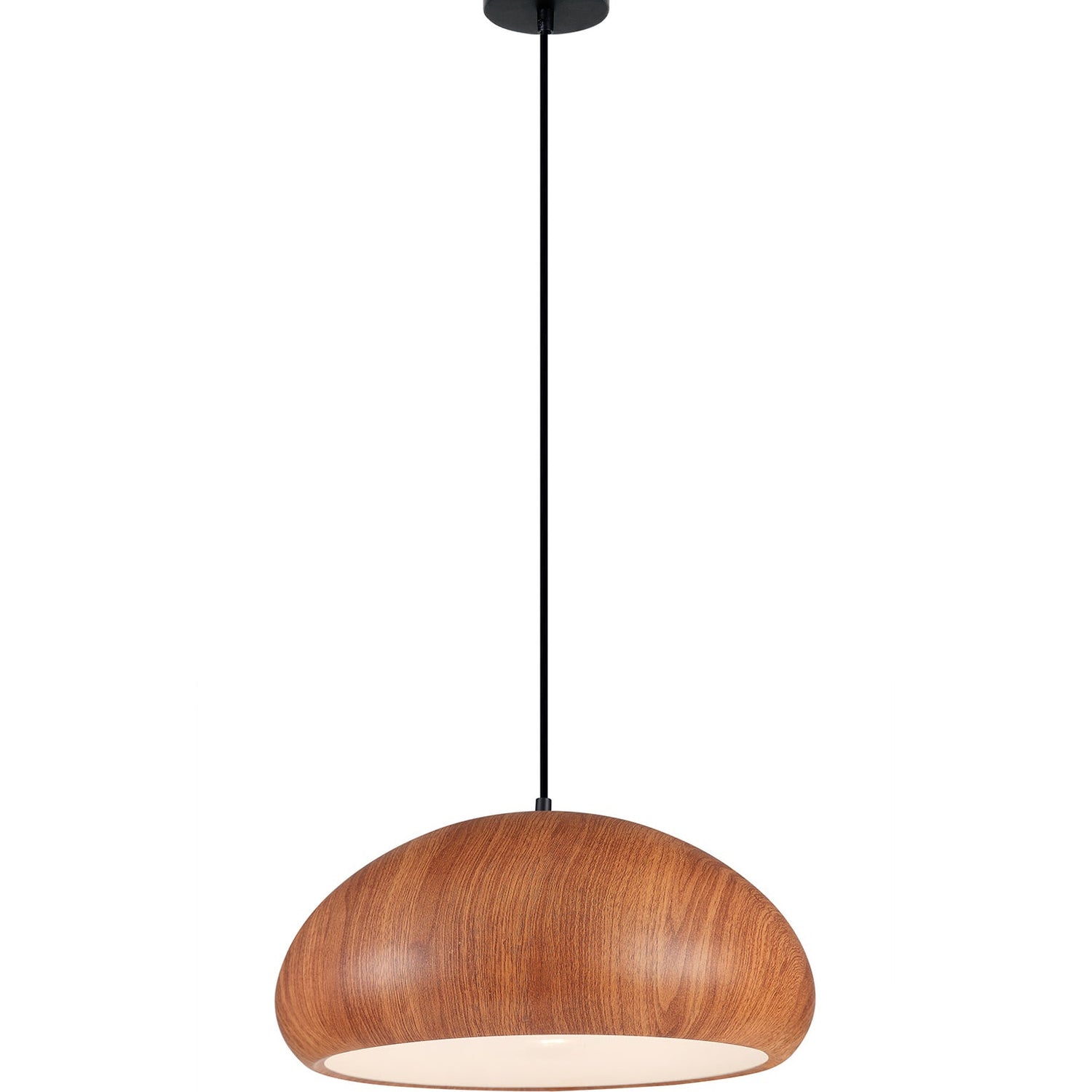 LIGNA: Retro Dome Replica Wood Pendant Lights