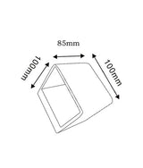 LONDON: LED Interior Matte White Cube Up/Down Wall Light