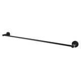 LUCID PIN Round Single Towel Rack Rail - Black