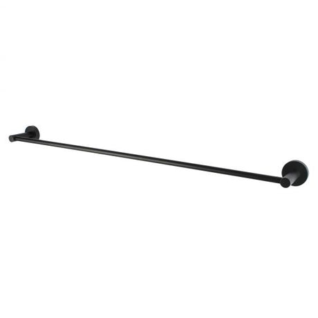 LUCID PIN Round Single Towel Rack Rail - Black