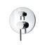 LUCID PIN Round Shower Bath Mixer Diverter - Chrome