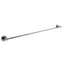 LUCID PIN Round Single Towel Rack Rail - Chrome