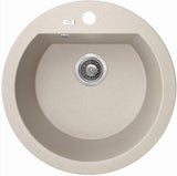 Laveo 510*205mm Beige Granite Stone Sink Single Bowl