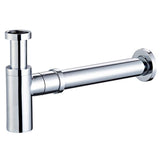 32/40mm Round Bottle Trap Chrome
