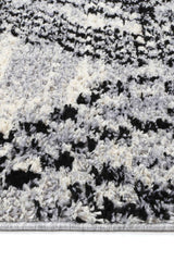 Myk Grey Boho Diamond Rug