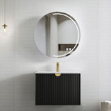 Vanity MARLO Wall Hung 750mm Matte Black