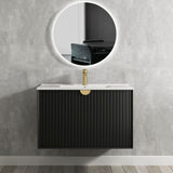 Vanity MARLO Wall Hung 900mm Matte Black