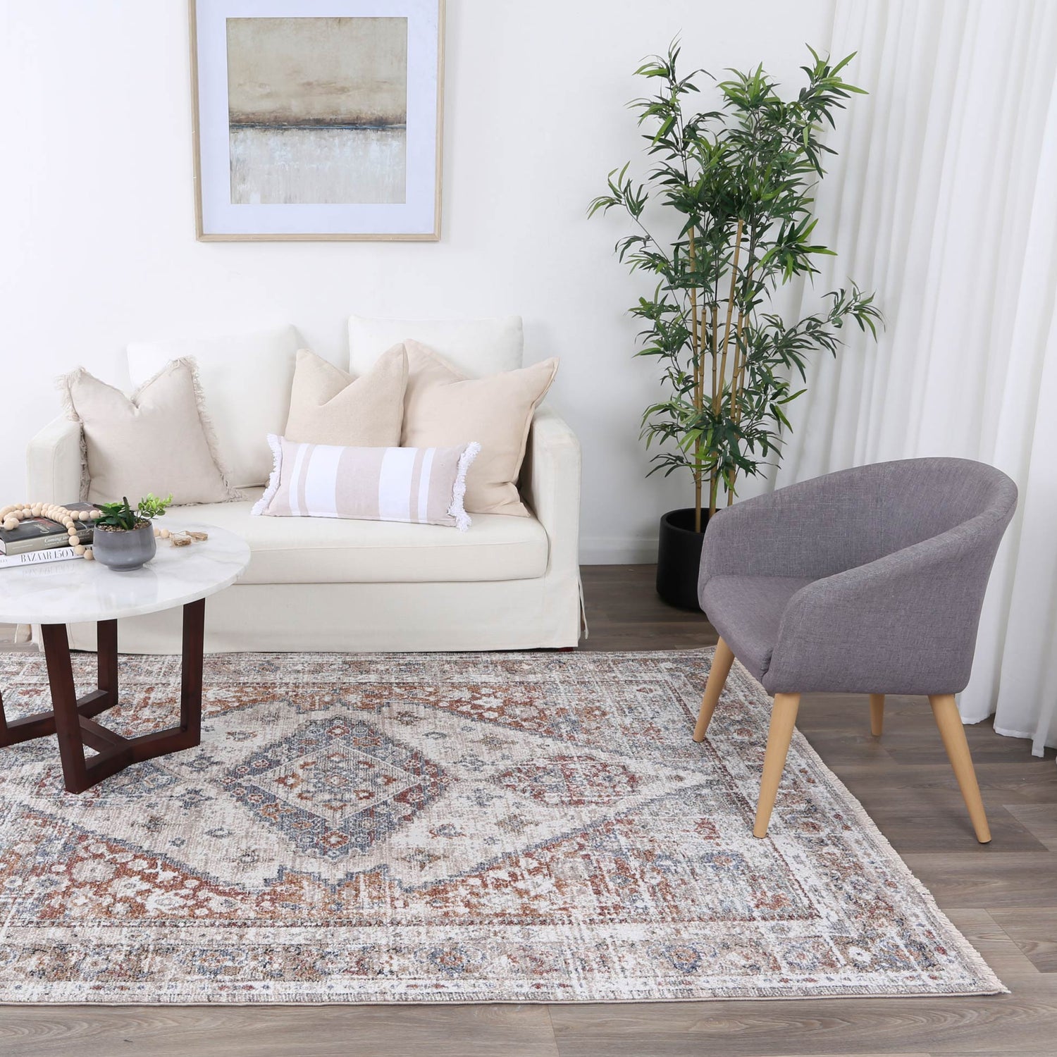 Annapolis Shriaz Multi Traditional Soft Rug