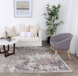 Annapolis Mosoel Ash Abstract Soft Rug