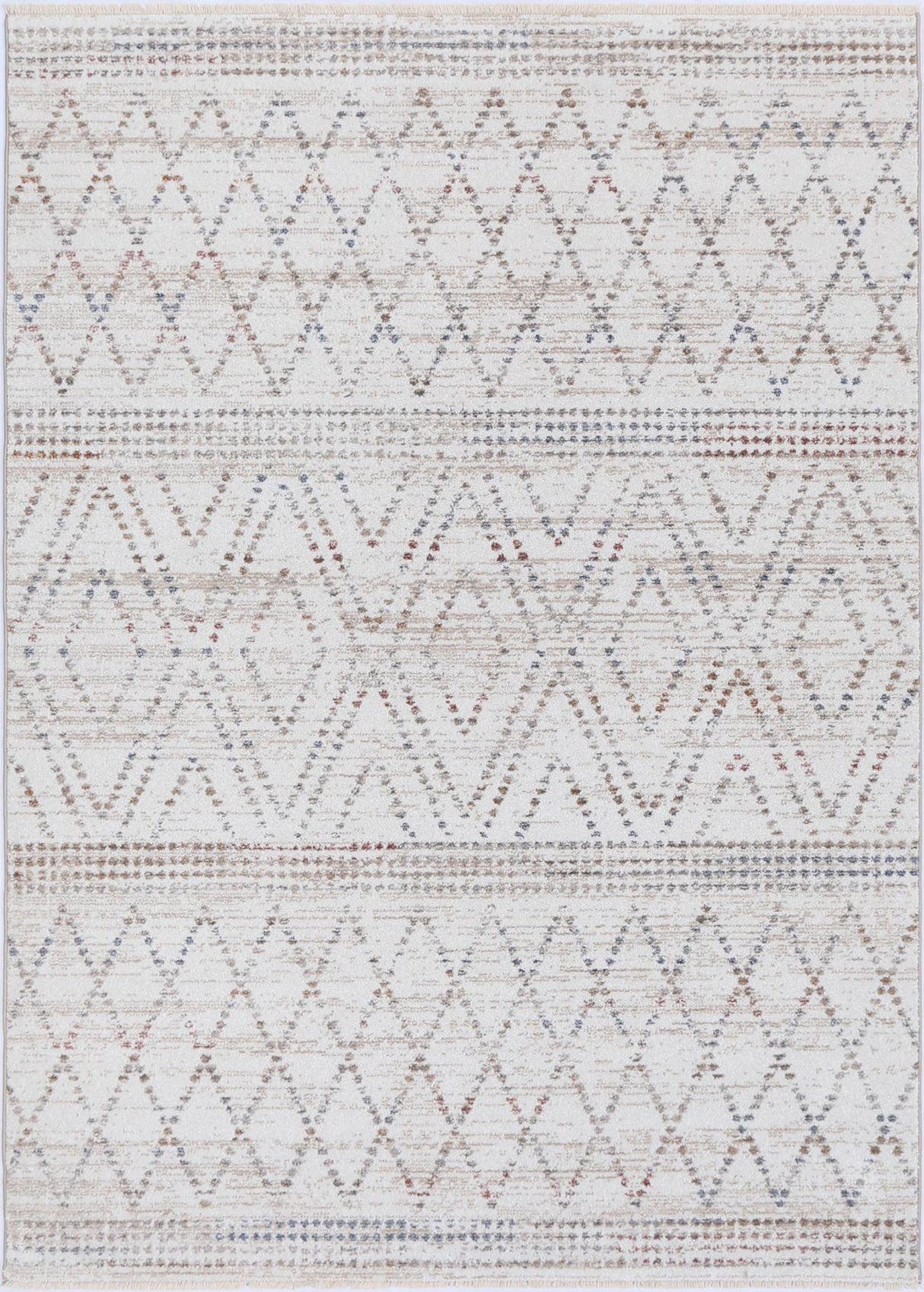 Annapolis Tabriz Beige Geometric Soft Rug
