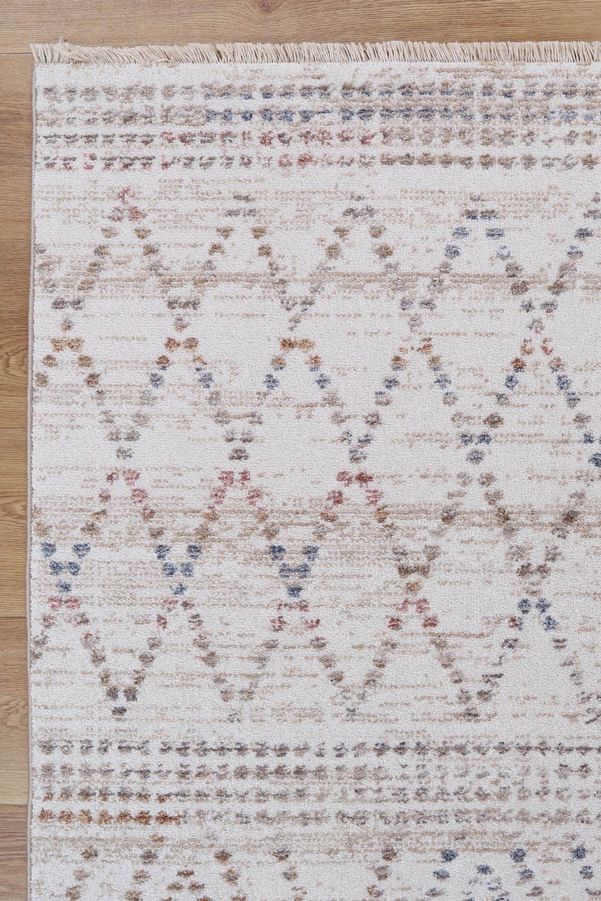 Annapolis Tabriz Beige Geometric Soft Rug