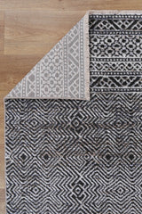 Annapolis Zaranj Charcoal Tribal Soft Rug