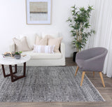 Annapolis Zaranj Charcoal Tribal Soft Rug