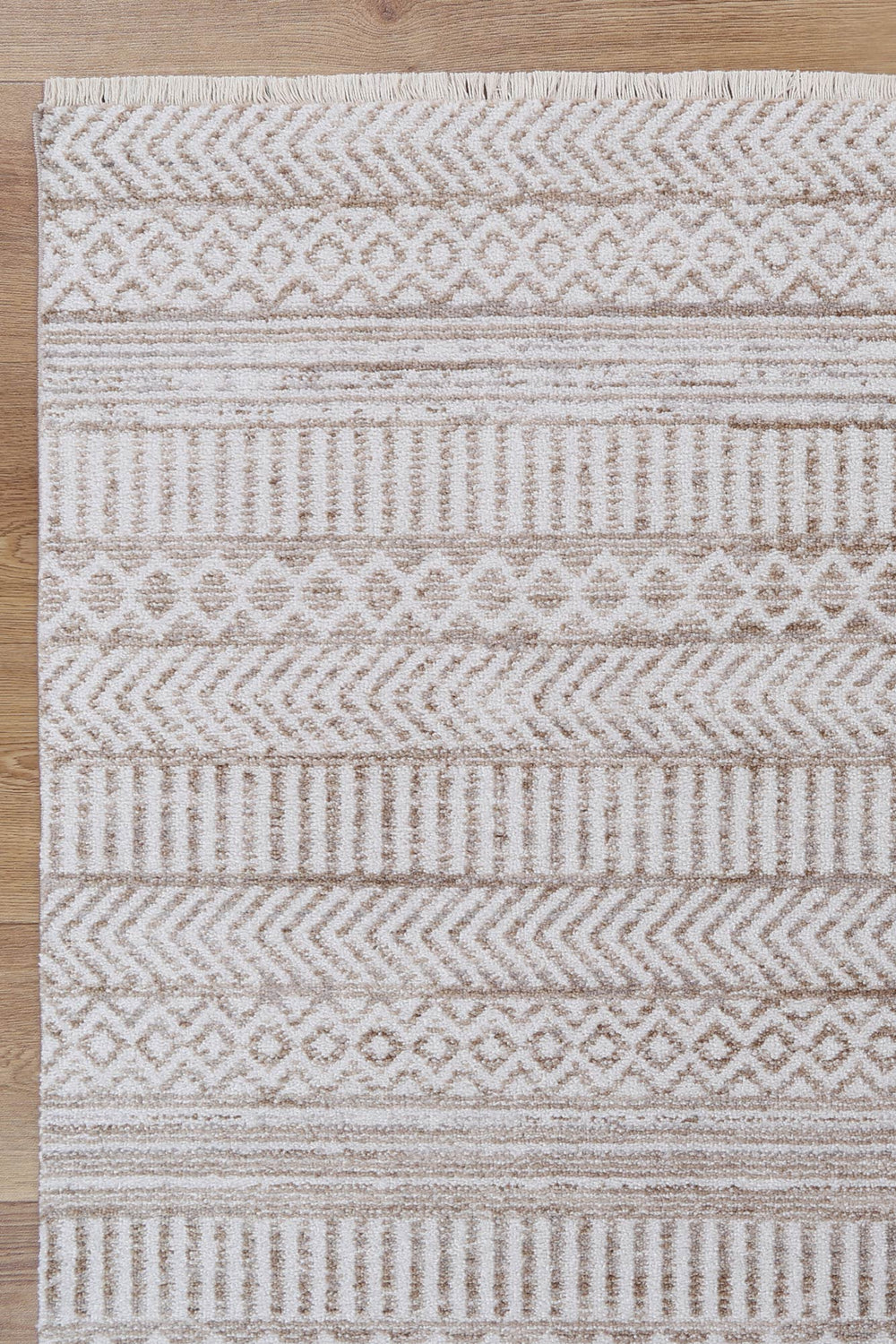 Annapolis KermanBeige Tribal Soft Rug