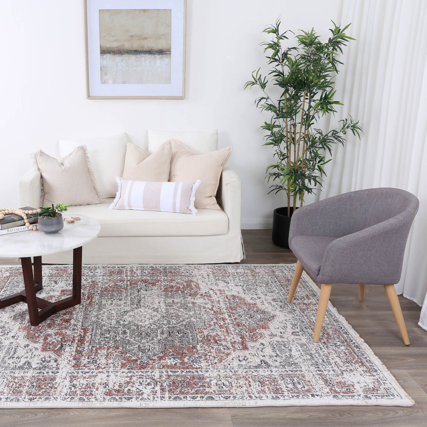 Annapolis Otrar Multi Traditional Soft Rug