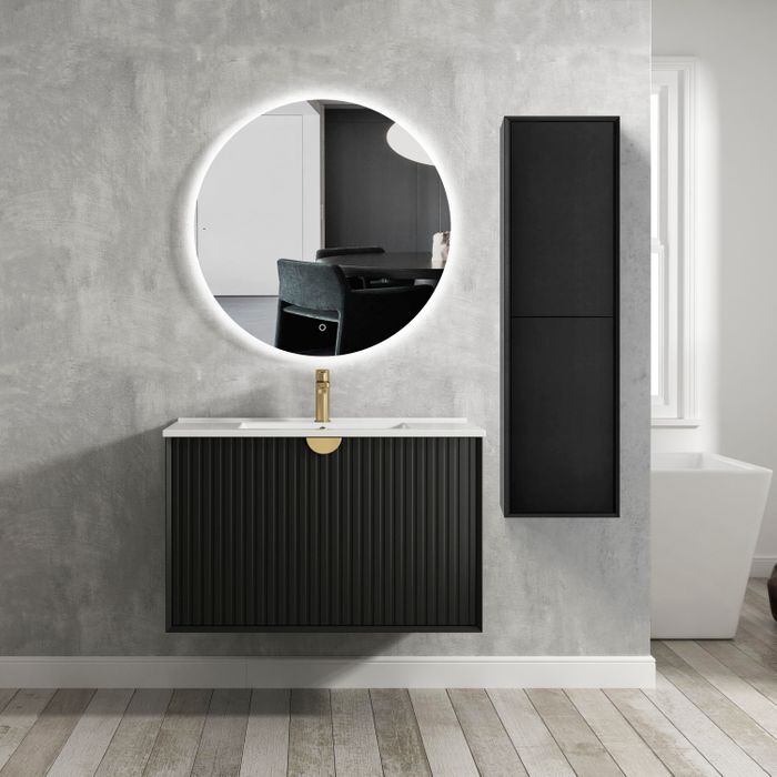 Marlo Tall Boy 1200mm Matte Black