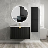 Marlo Tall Boy 1200mm Matte Black
