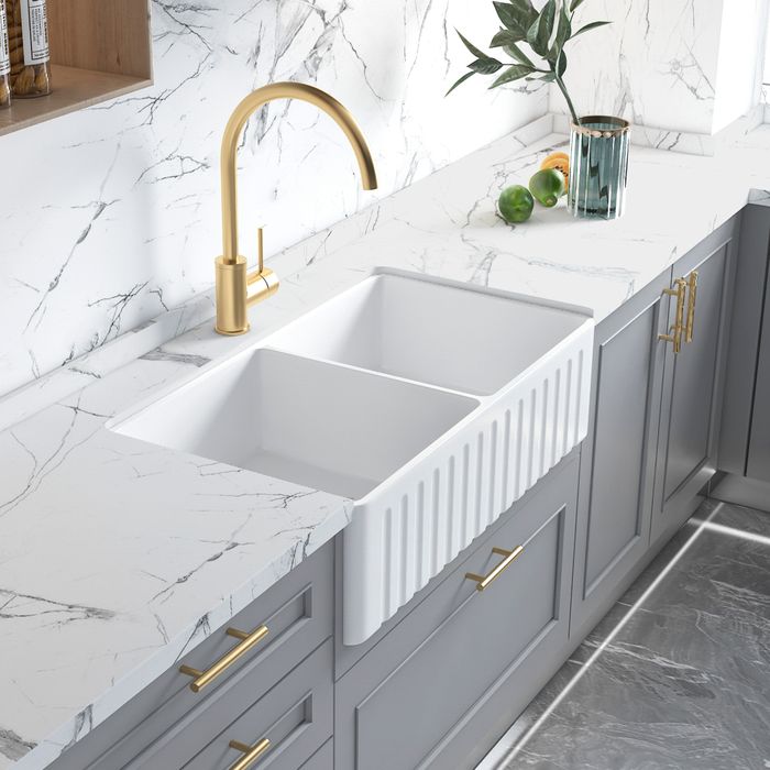 BOSTON Butler Kitchen Sink 845x455x255mm
