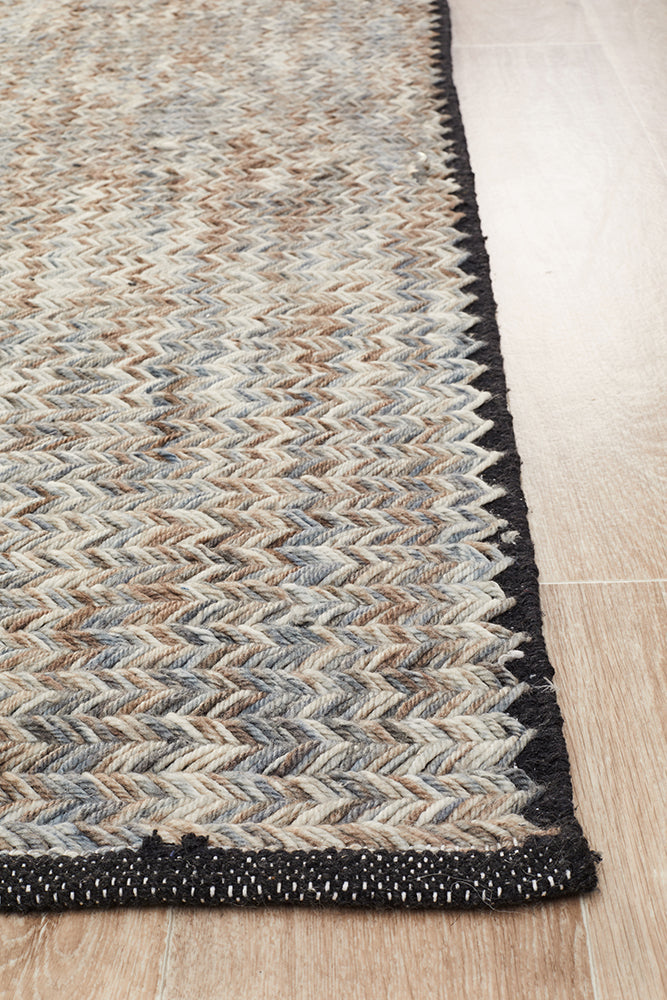 Miller Rhythm Jazz Smoke Rug