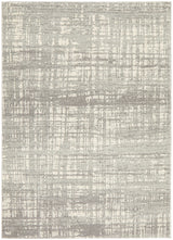 Mirage Ashley Abstract Modern Silver Grey Rug