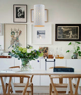 MODELLO: Modern Embossed Oblong Shape Pendant Lights