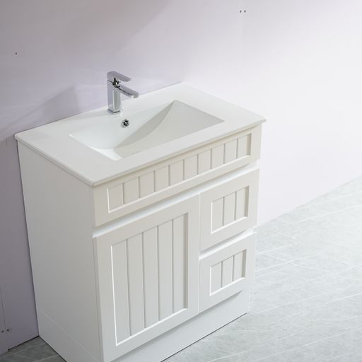 ACACIA SHAKER PVC Floor Vanity 750
