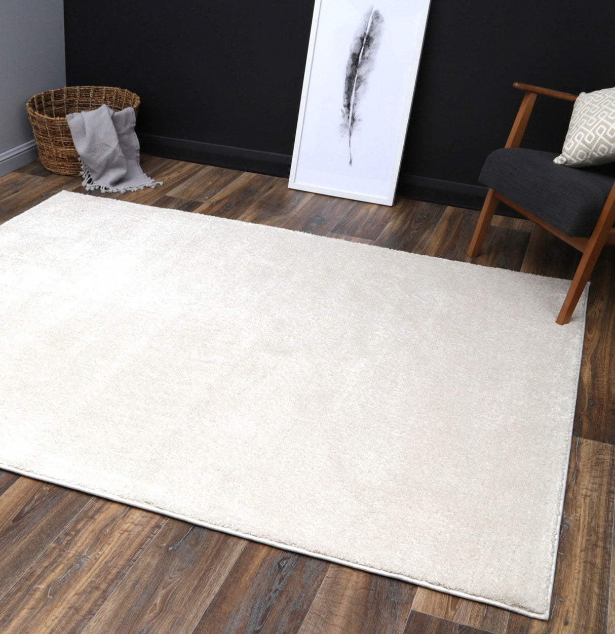 Lissa Cream Plush Rug