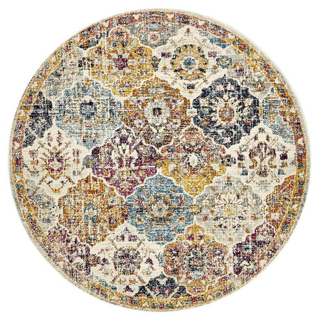 Museum Ainsley Round rust, colour:rust Rug