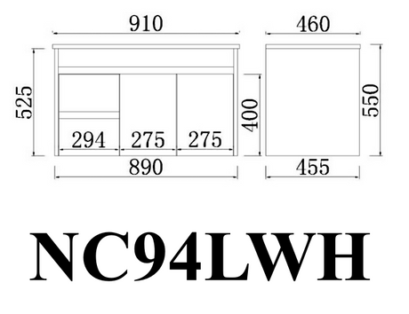nova-pvc-wall-hung-vanity-900mm-left-drawer-right-drawer