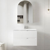 Vanity NOOSA Wall Hung 900mm Satin White