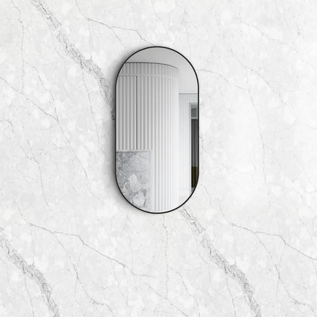 NOOSA Oval Framed Mirror 900x450mm
