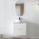 Vanity NOOSA Wall Hung 600mm Satin White